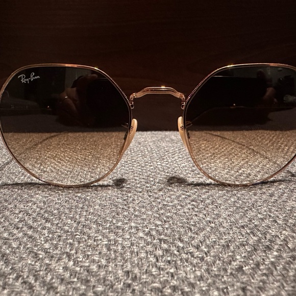 Ray-Ban Jack RB3565 Gold Frame with Brown Lenses - Picture 2 of 4